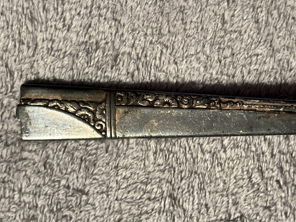 Silver Plate Nobility Serving Soup Spoon Tarnish 8"