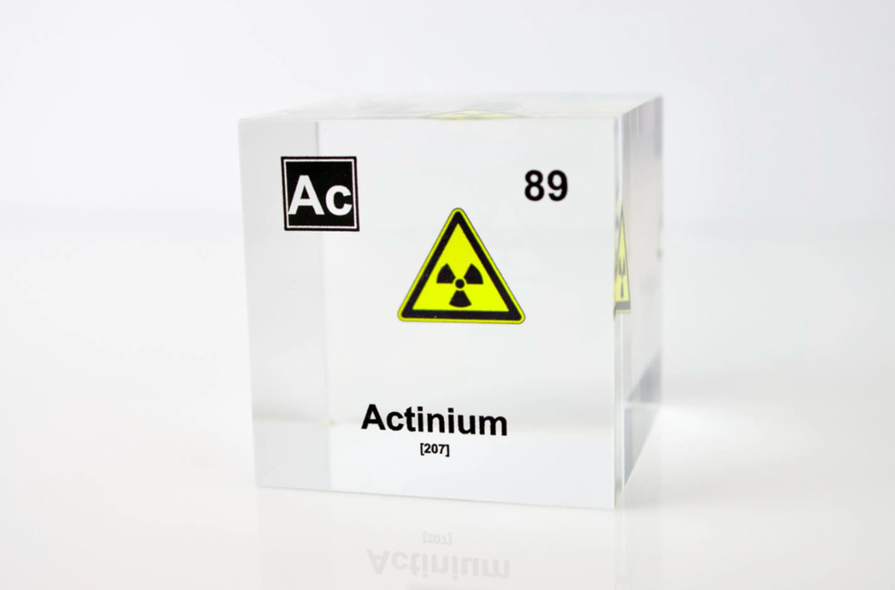 Actinium Element Cube