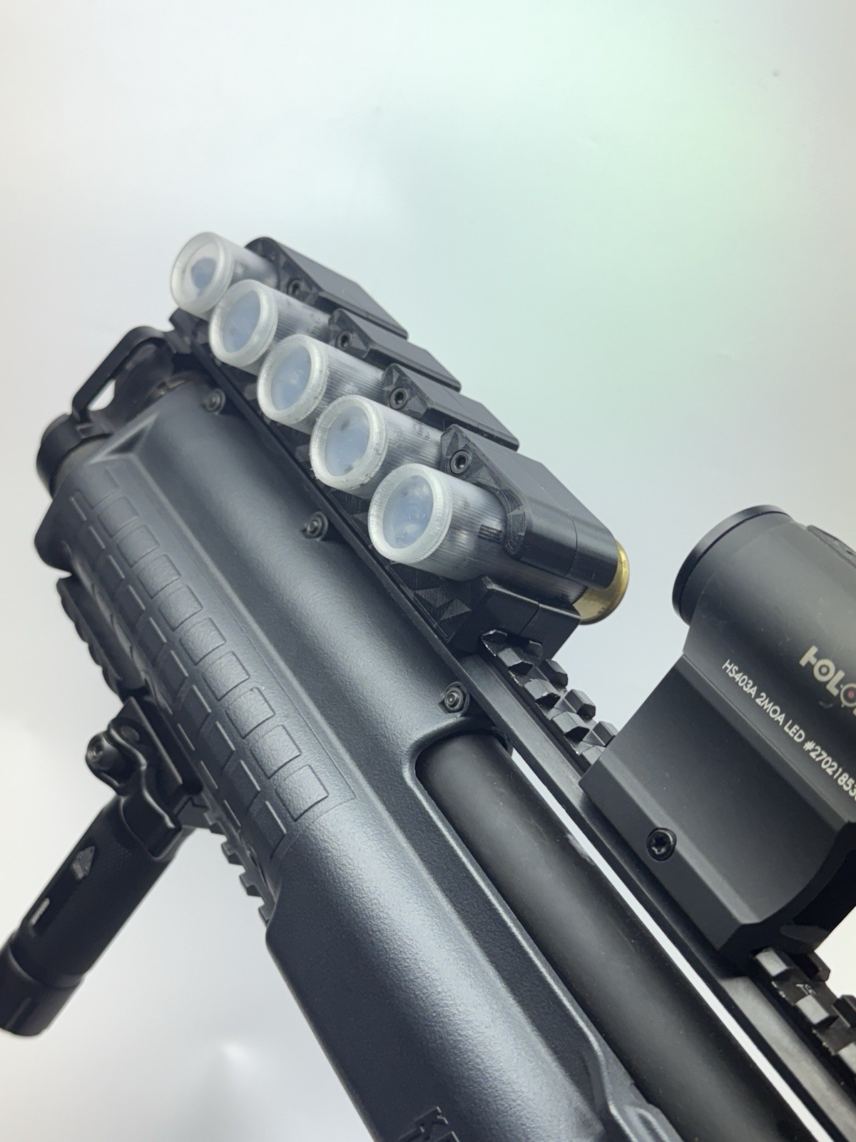 5 Round Mini Shot Shell Holder 12 Gauge Picatinny