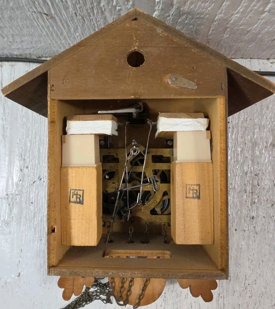 Authentic German Black Forest "Hunter" (Jagdstück) cuckoo clock