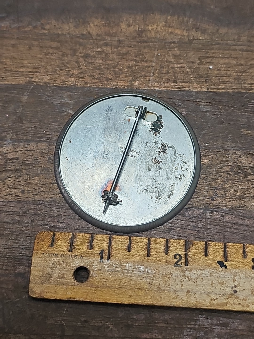 G30- WWII Era Home Front Shuron Optical Co. Employee ID Badge Woman