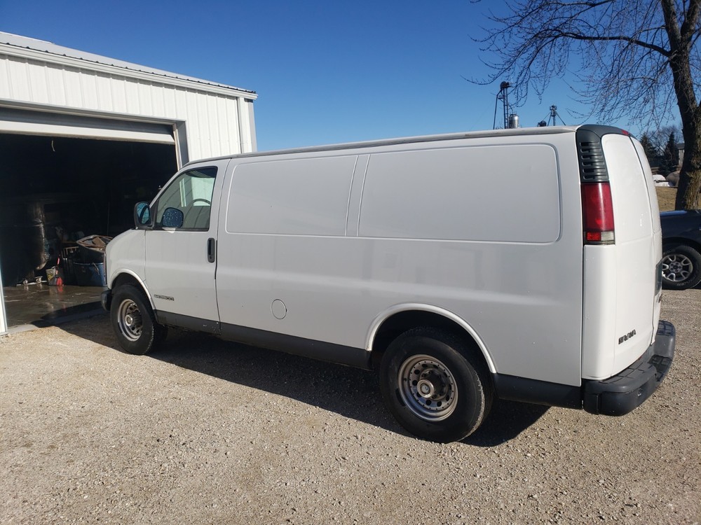 carpet cleaning van