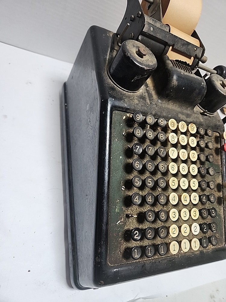 Antique Burroughs Portable Adding Machine