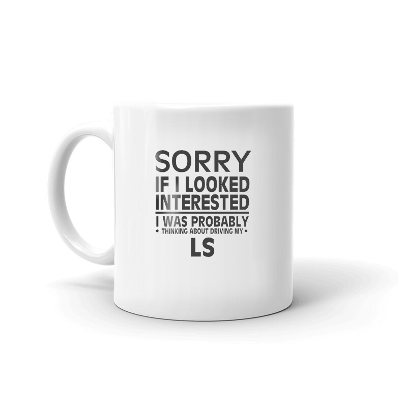 Thinking About Driving My LS Tea Coffee Ceramic Mug Office Work Cup