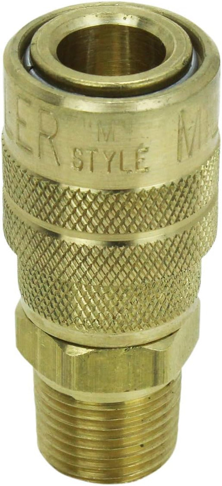 S-719 3/8" MNPT M Style Coupler