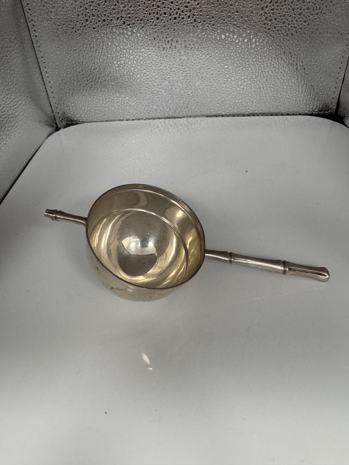 RARE Tiffany & Co Bamboo Sterling Silver 925 Roll Over Jigger Measuring Cup 6"