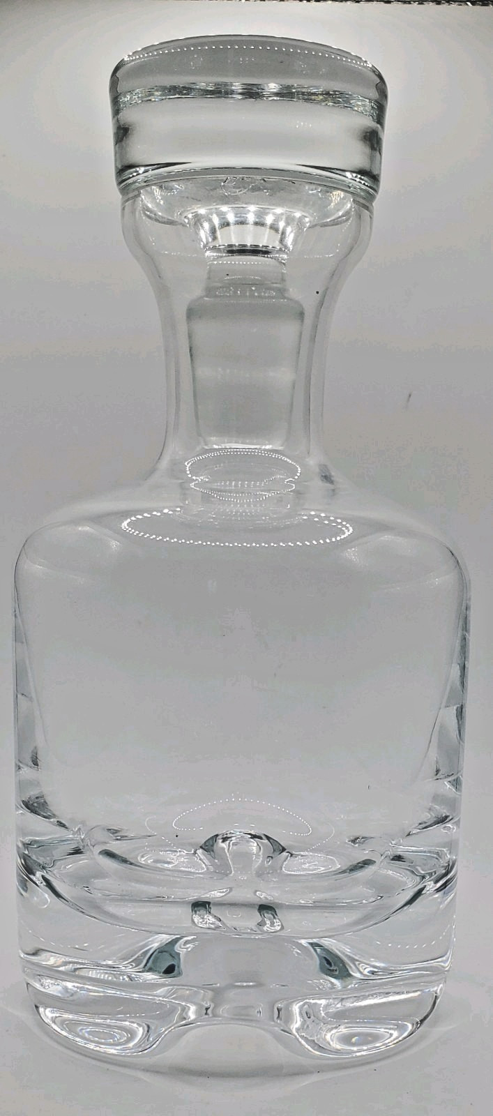 Vintage Heavy Crystal Decanter with Stopper