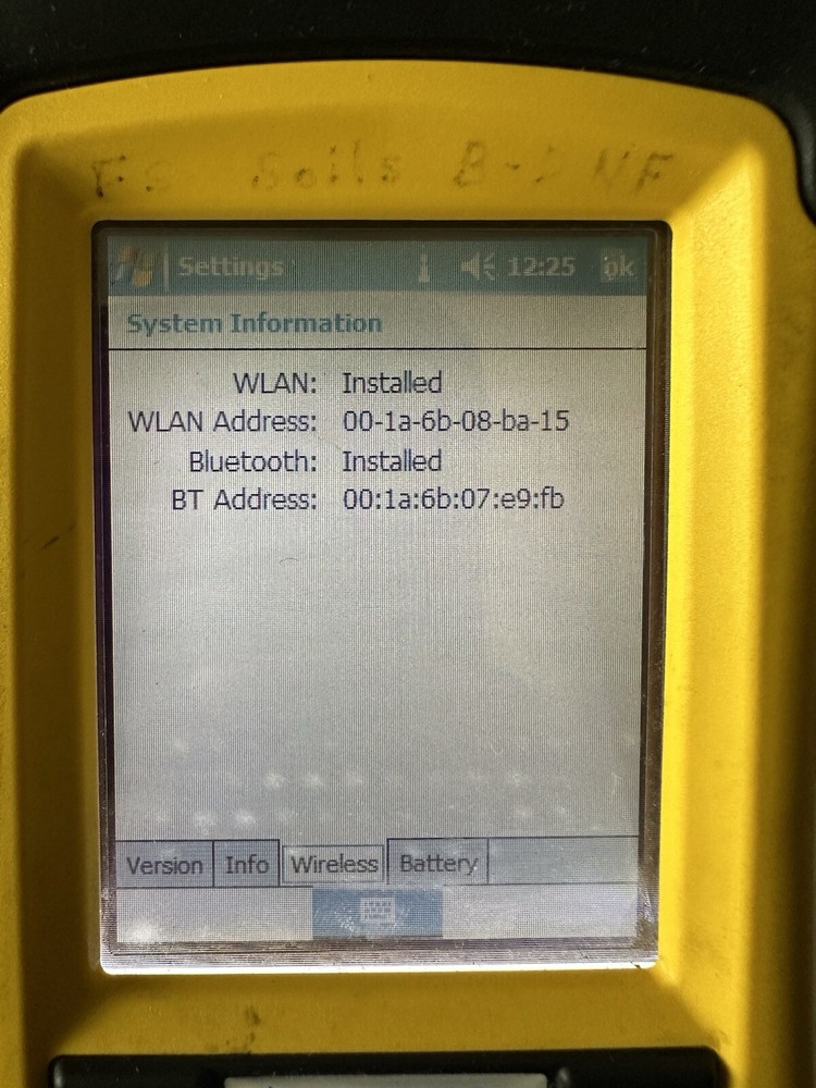 Trimble Recon WiFi Data GPS Collector
