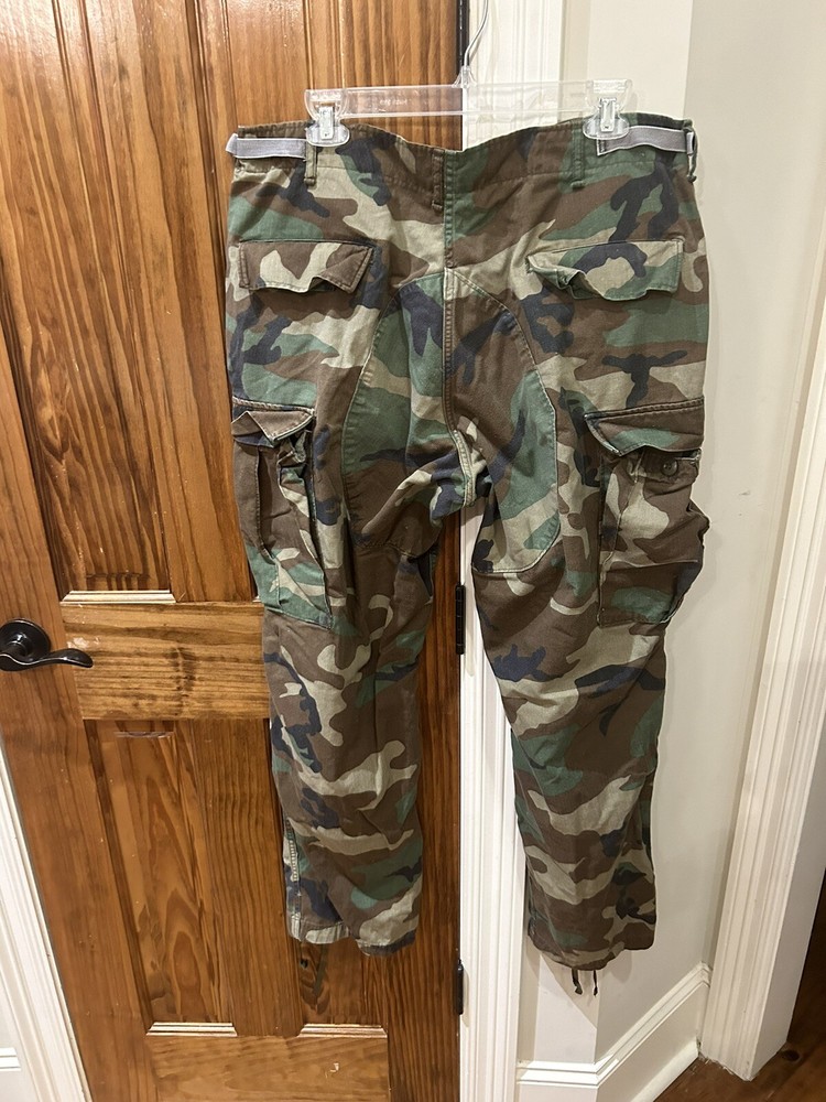 USGI Trousers Woodland Camouflage Pattern Combat Large Regular