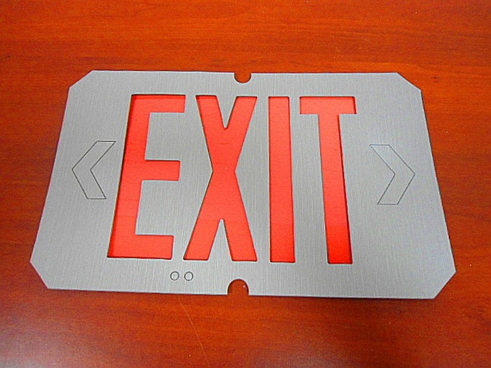 LIGHTOLIER PHILIPS LED EXIT COVER ,LWL2,LWL2NURGASD2T