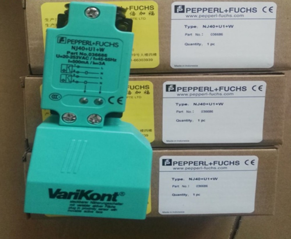 1 Pc. NEW NJ40+U1+W Proximity Sensor