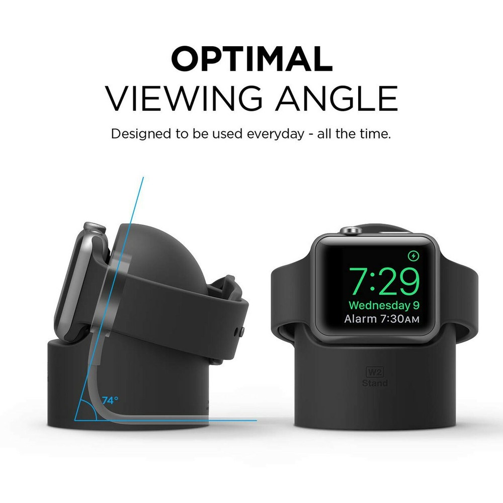 Apple Watch Stand - elago® W2 Stand [Black]