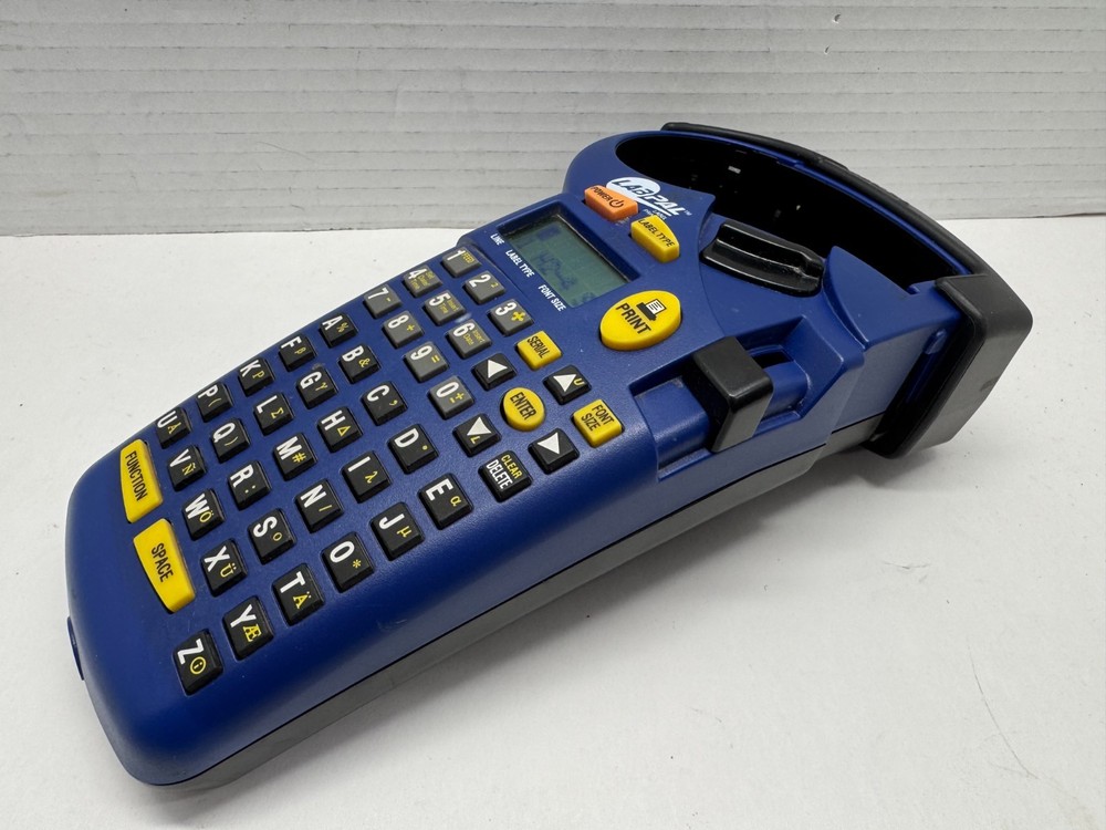 Brady LabPal 3/8” Handheld Label Printer LCD Display for Cable Labeling Untested