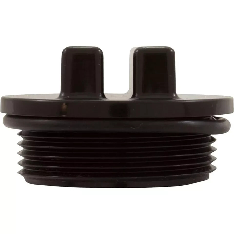 Hayward Plug w/O-Ring 1-1/2" Thd, Black SP1022CBLK