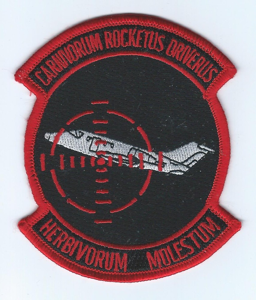 50th FLYING TRAINING SQUADRON"MEAT EATING ROCKET DRIVERS" MORALE patch