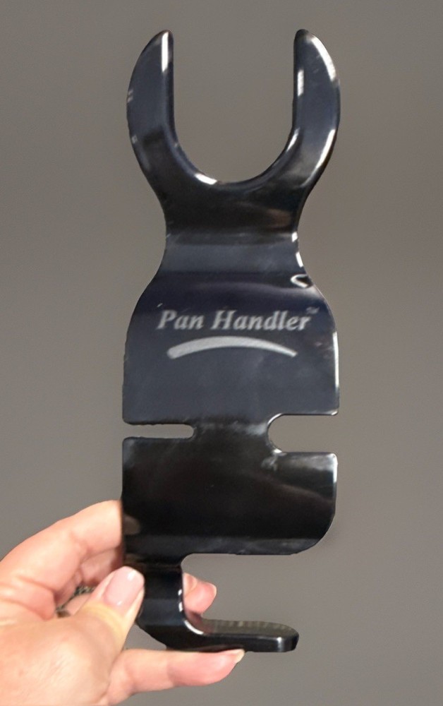Pan Handler Cookware Accessory Black Kitchen Tool for Pots and Pans