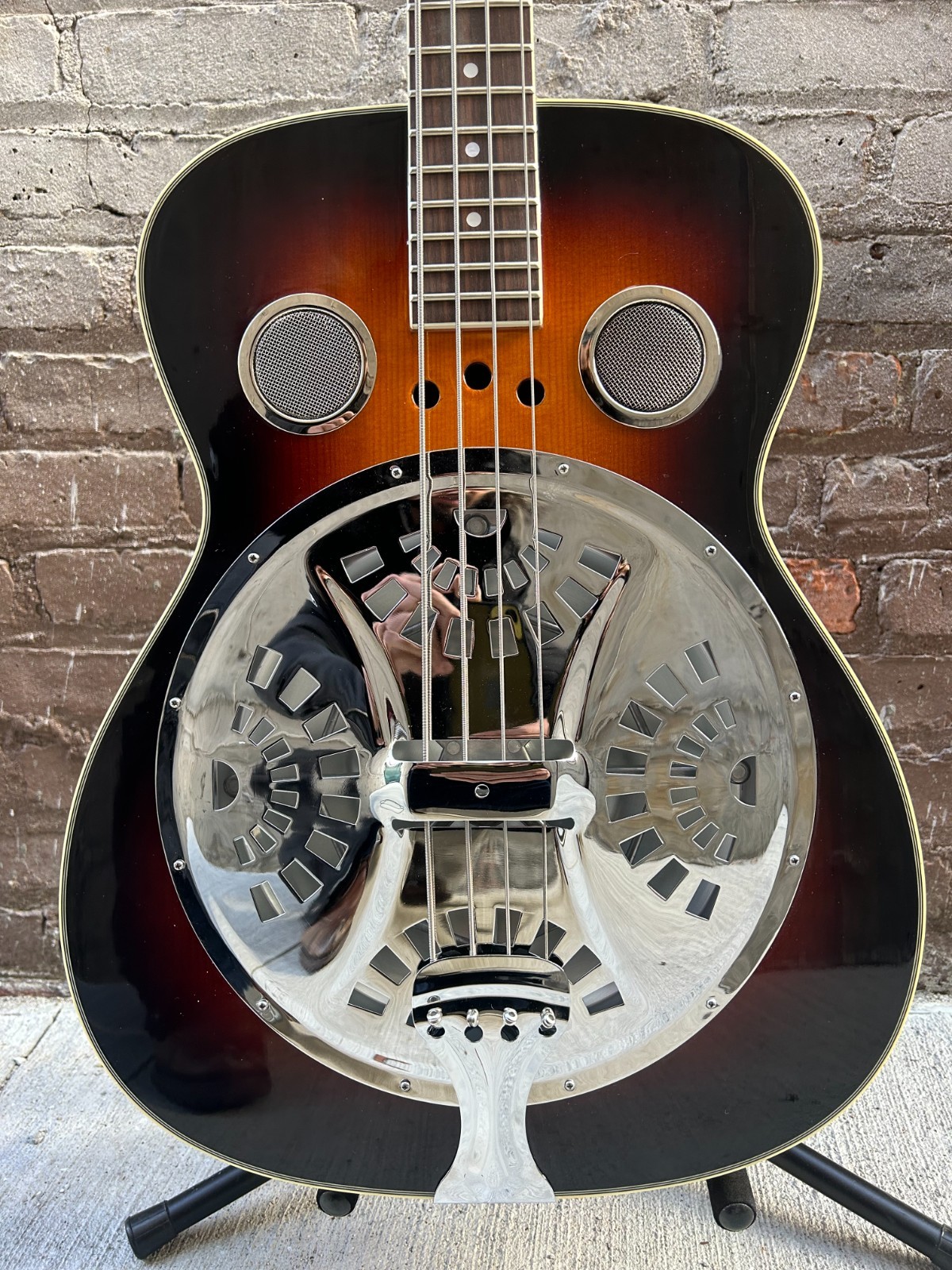 Regal RD-05 Studio Series Resophonic Bass Traditional Sunburst