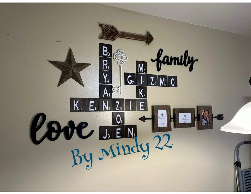 4X4 Scrabble Wall Tiles - Beautiful