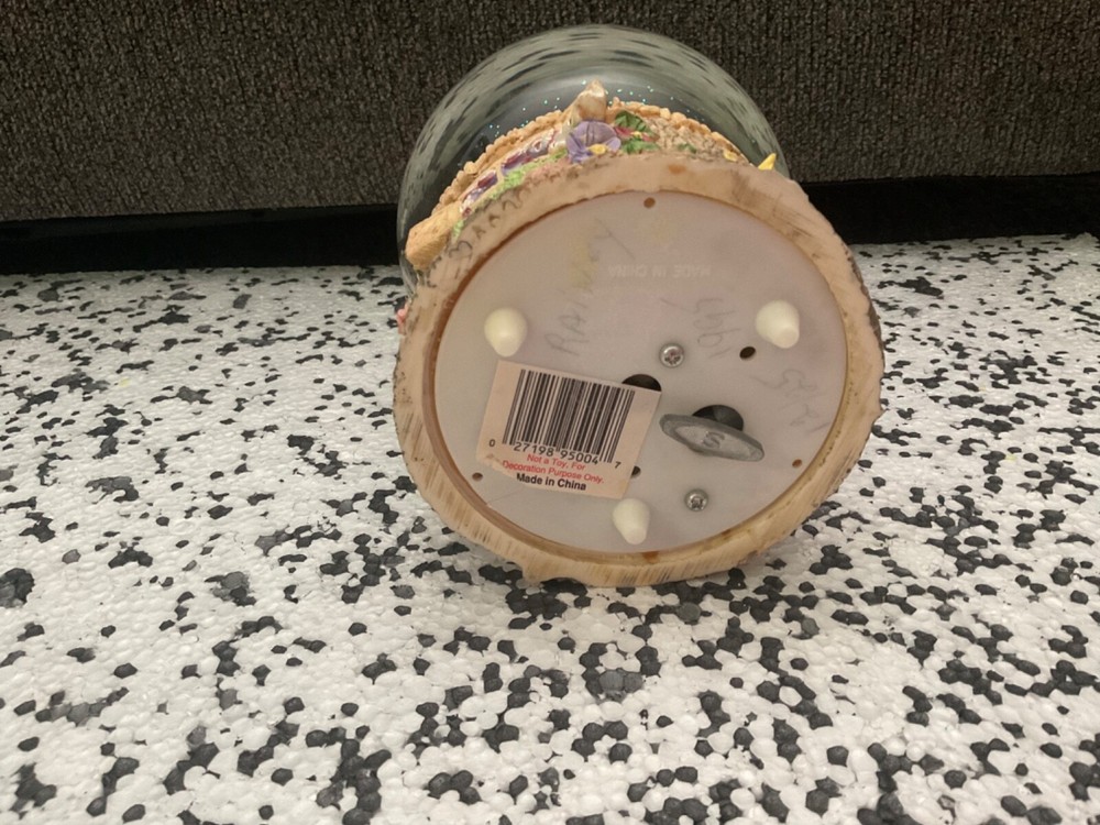 Teddy Bear Musical Snow Globe