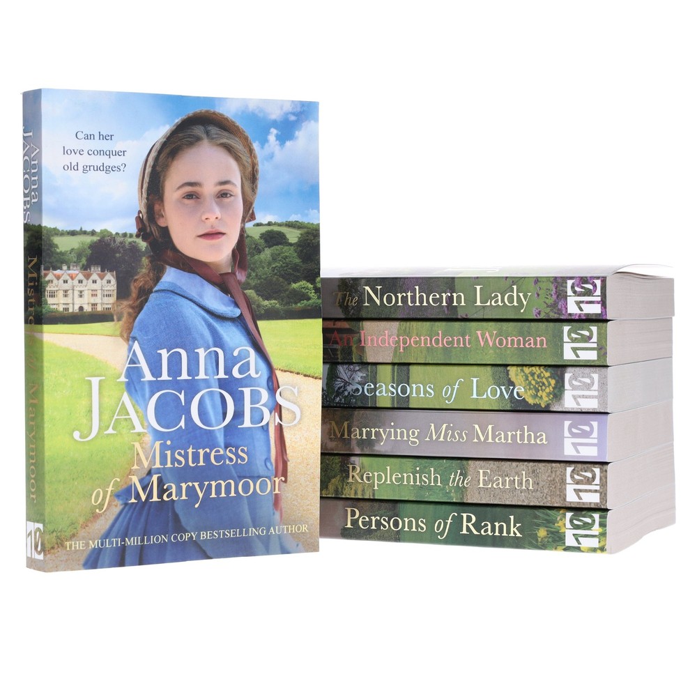 Anna Jacobs Novels 7 Books Collection Paperback Set - Adult Fiction Pack