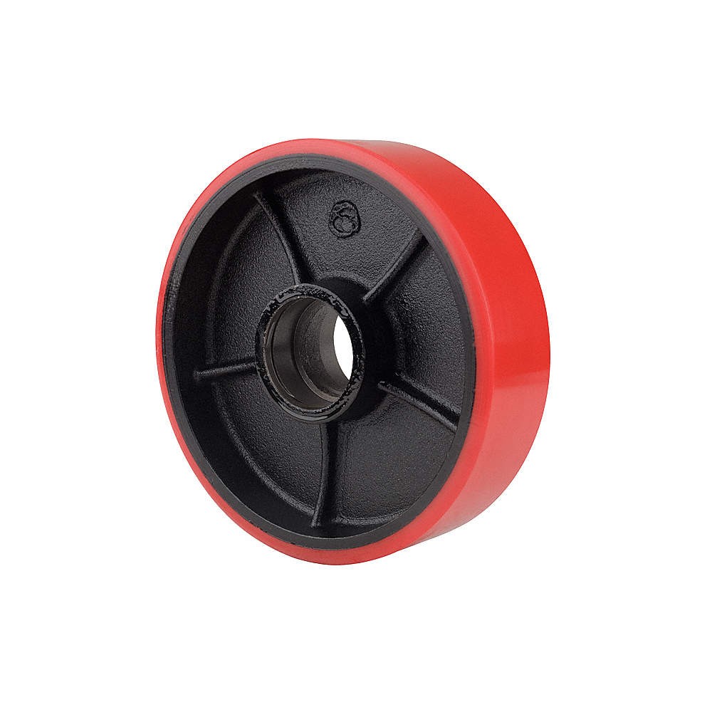 GRAINGER APPROVED D116 Main steering Wheels polyurethane 46G936