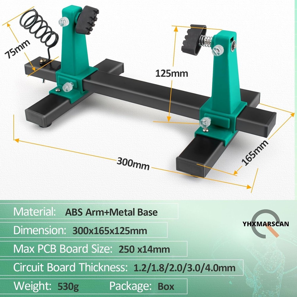 Circuit Board Holder Soldering Clamp Adjustable Helping