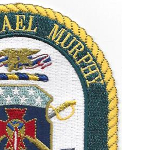 USS Micheal Murphy DDG-112 Guided Missile Destroyer Ship Patch