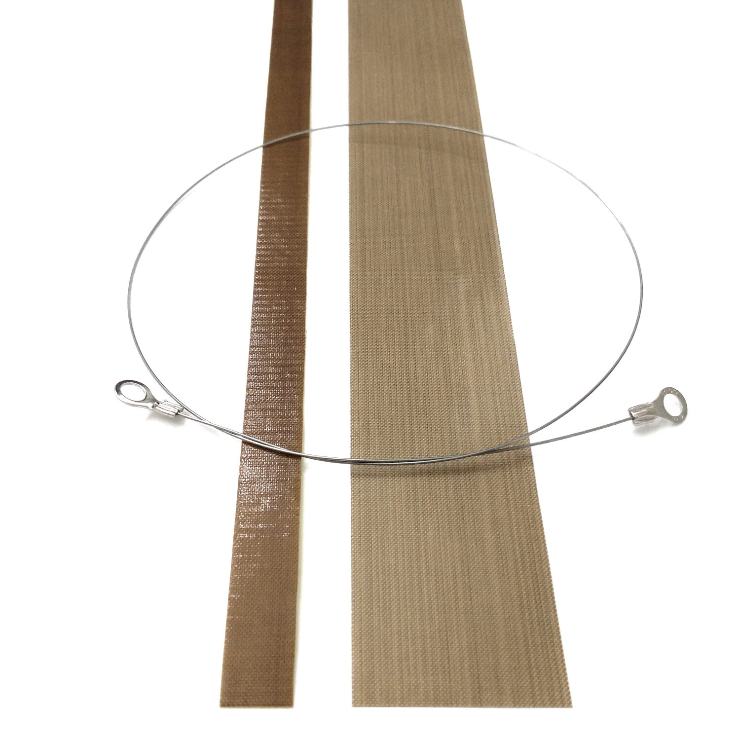 Impulse Sealer Replacement Round Wire + Teflon Tape Kit, Heat Element All Sizes