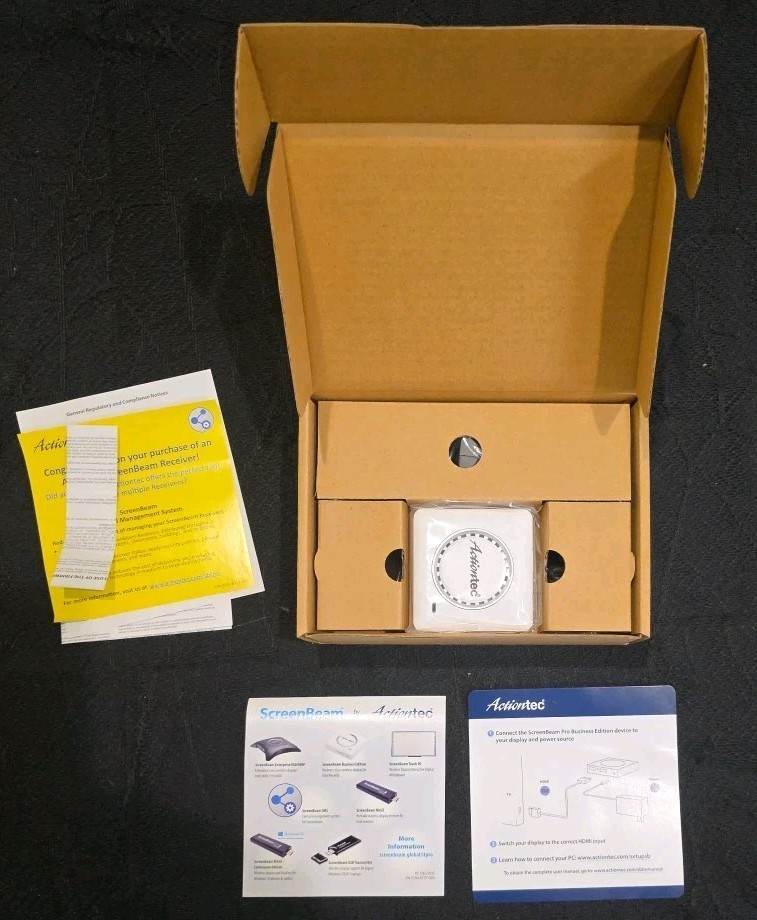 Actiontec ScreenBeam New In Box Wireless Display Receiver