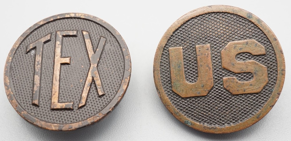 WWI TEX Texas Guard Enlisted Disc Set