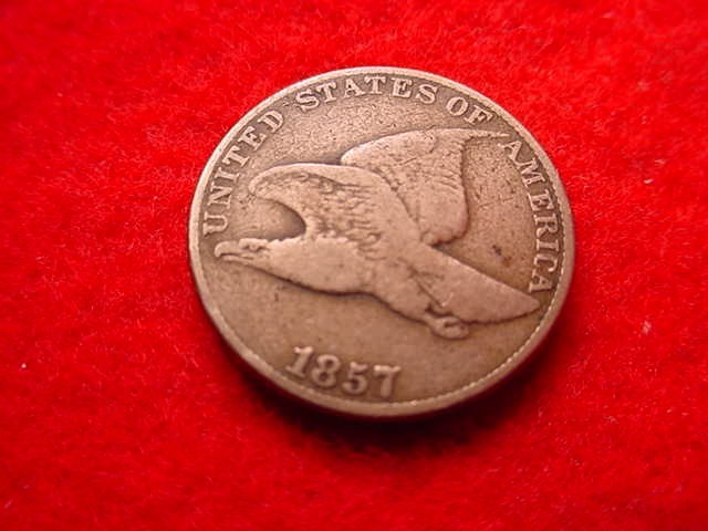 1857 FLYING EAGLE CENT GREAT COIN!!   #95