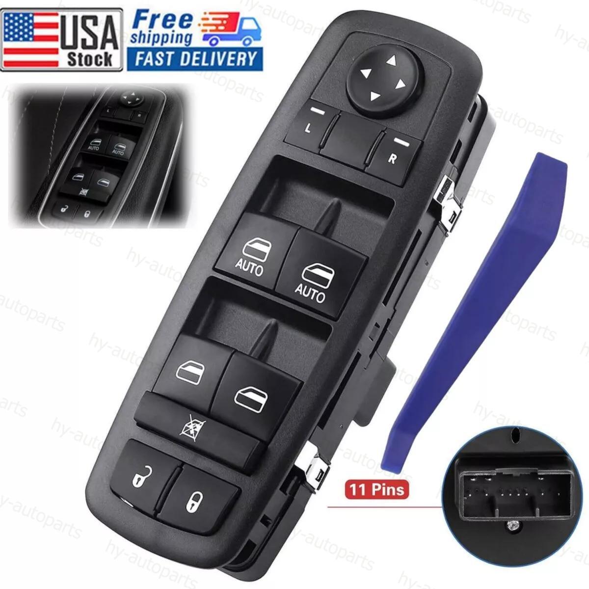 For 2011-2022 Dodge Charger Chrysler Ram 1500 Master Power Window Control Switch