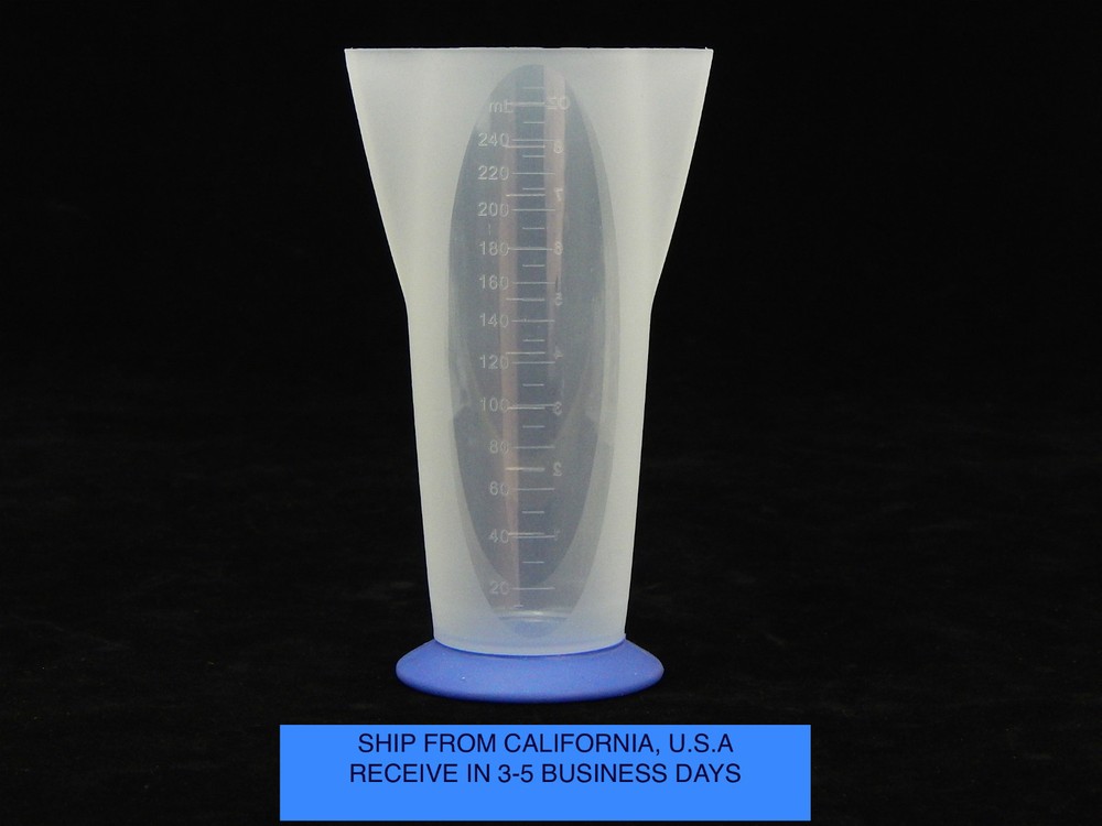 PVC 280 ML MEASURING CUP FOR KITCHEN LABORATORY LIQUID TEST