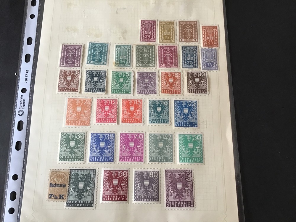 Austria Stamp Page R45324
