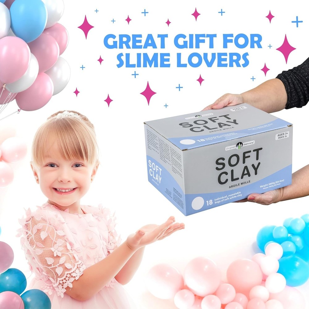 Cloud Dough & Butter Slime Clay Kit - 4 lb