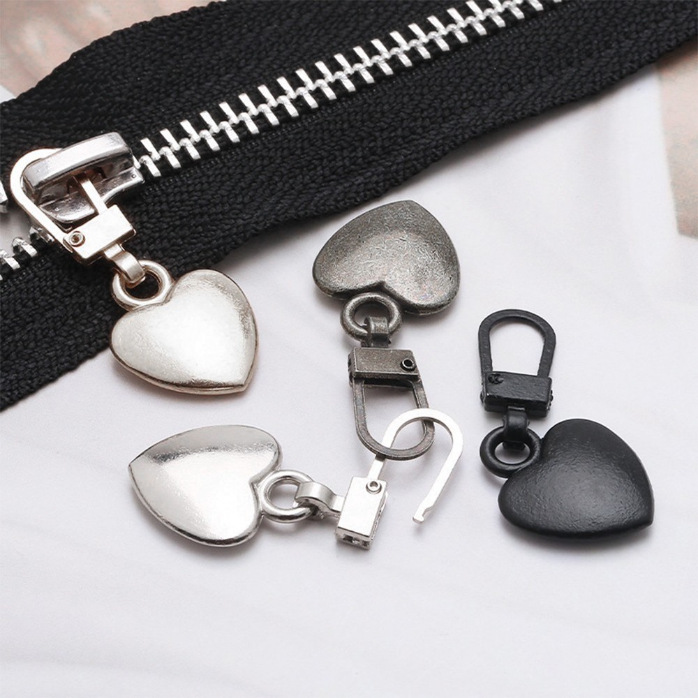 12 Pcs Reusable Zipper Tabs Accessories Slider Replacement Puller