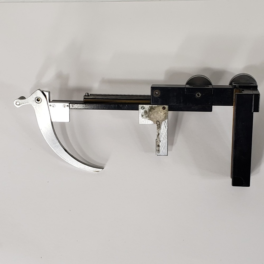 Tested X-Y Mechanical Stage For Microscope Stages Adjustable Knobs Slide Holder