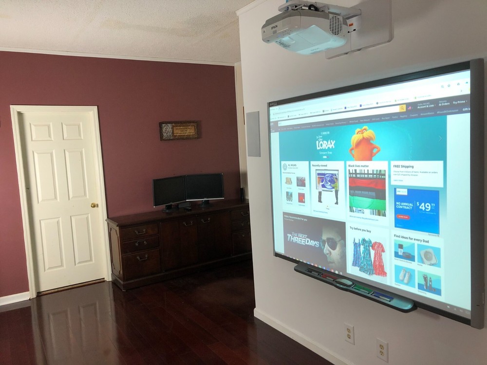 SMART Board SB-680 Touch Interactive Whiteboard_ Smart Display for classroom