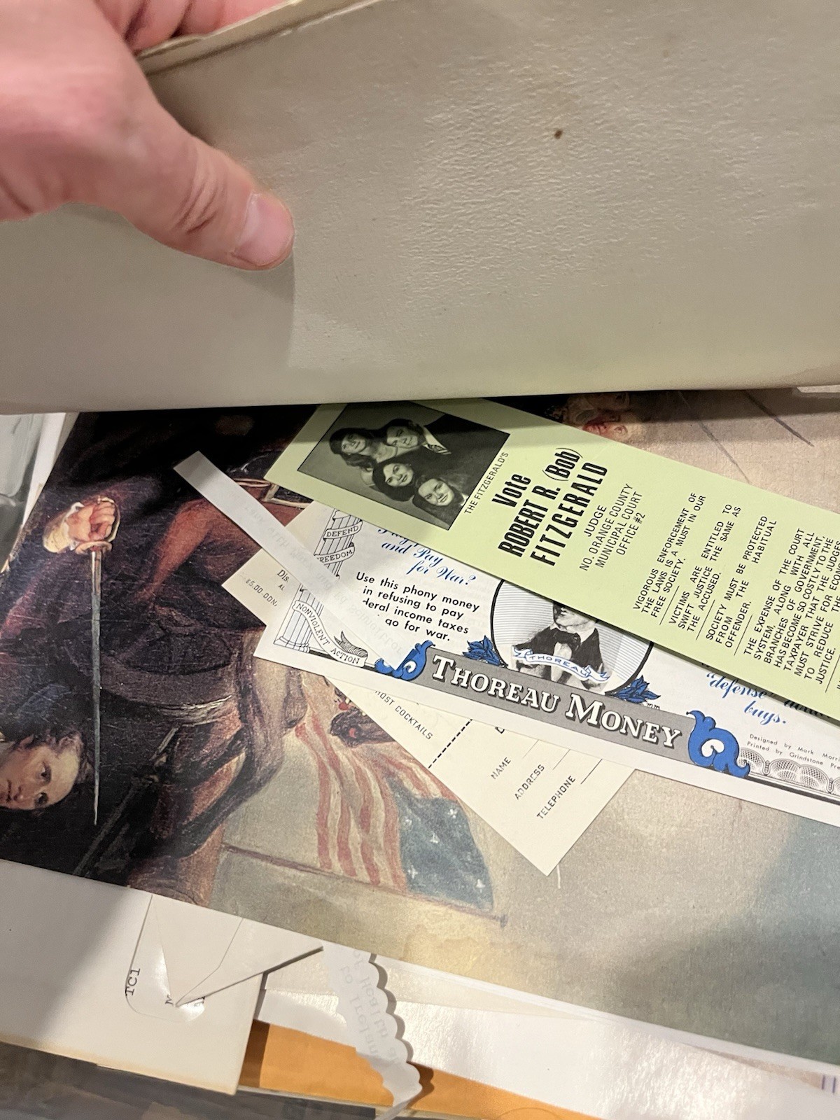 Political Ephemera Lot Paper, Pins, Collectibles, Stickers, Match By The Pound!