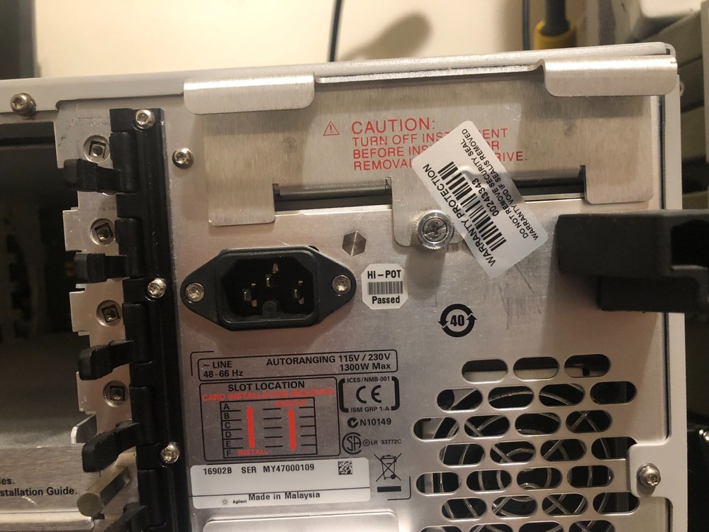 Agilent 16902B Modular Logic Analysis System Mainframe w/o Modules