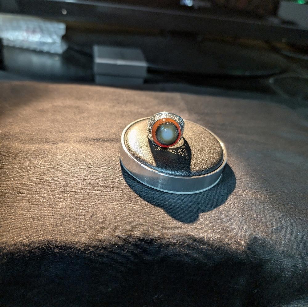 Sulemani Aqeeq Stone Traditional Handmade Ring