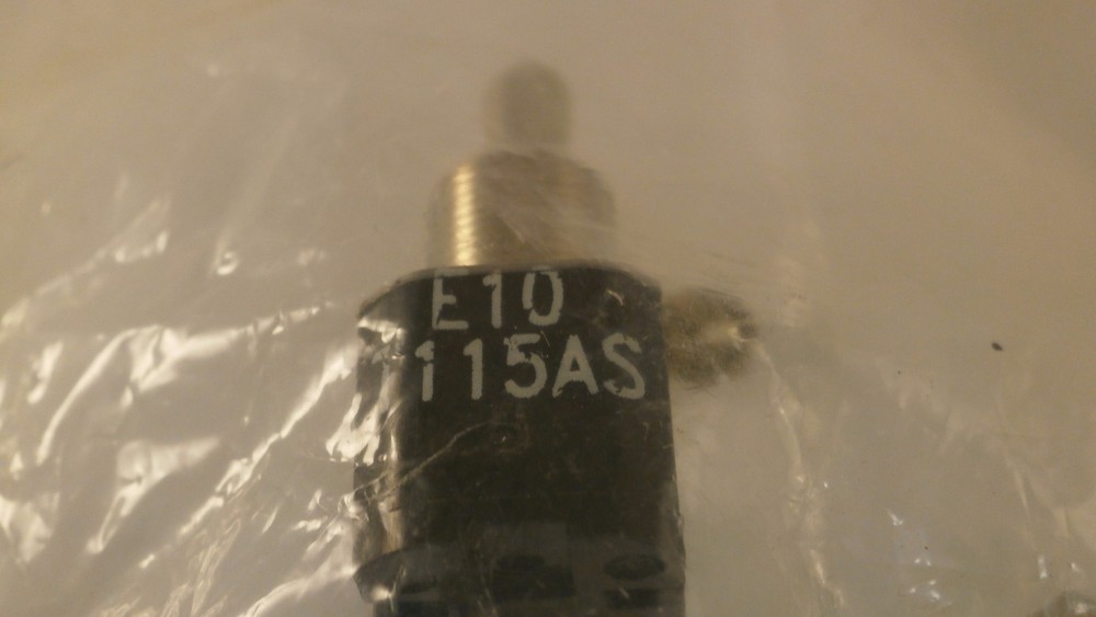 CUTLER HAMMER TOGGLE SWITCH E10 T115AS *NEW SURPLUS/ SEALED PACKAGE*