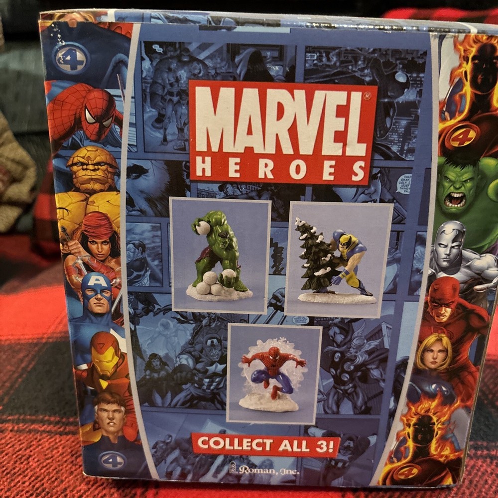 NIB THE HULK RESIN MARVEL HEROES 2007 FIGURINE