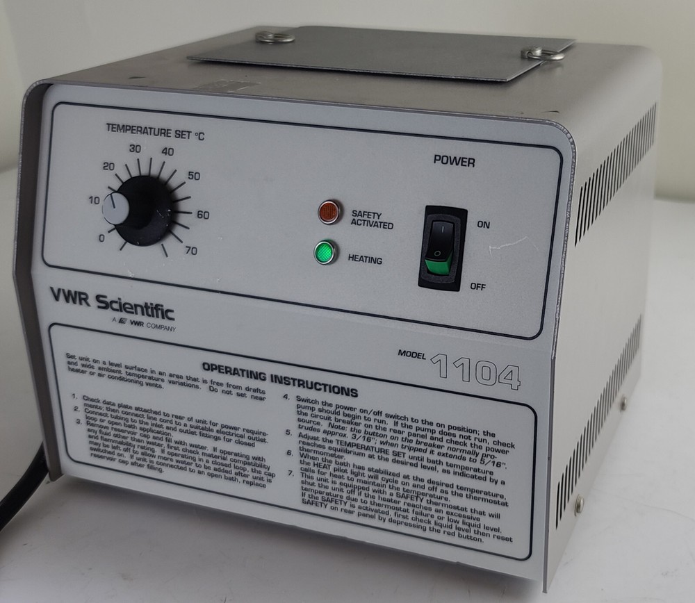 VWR Scientific 1104 Recirculator  ~ Working Condition