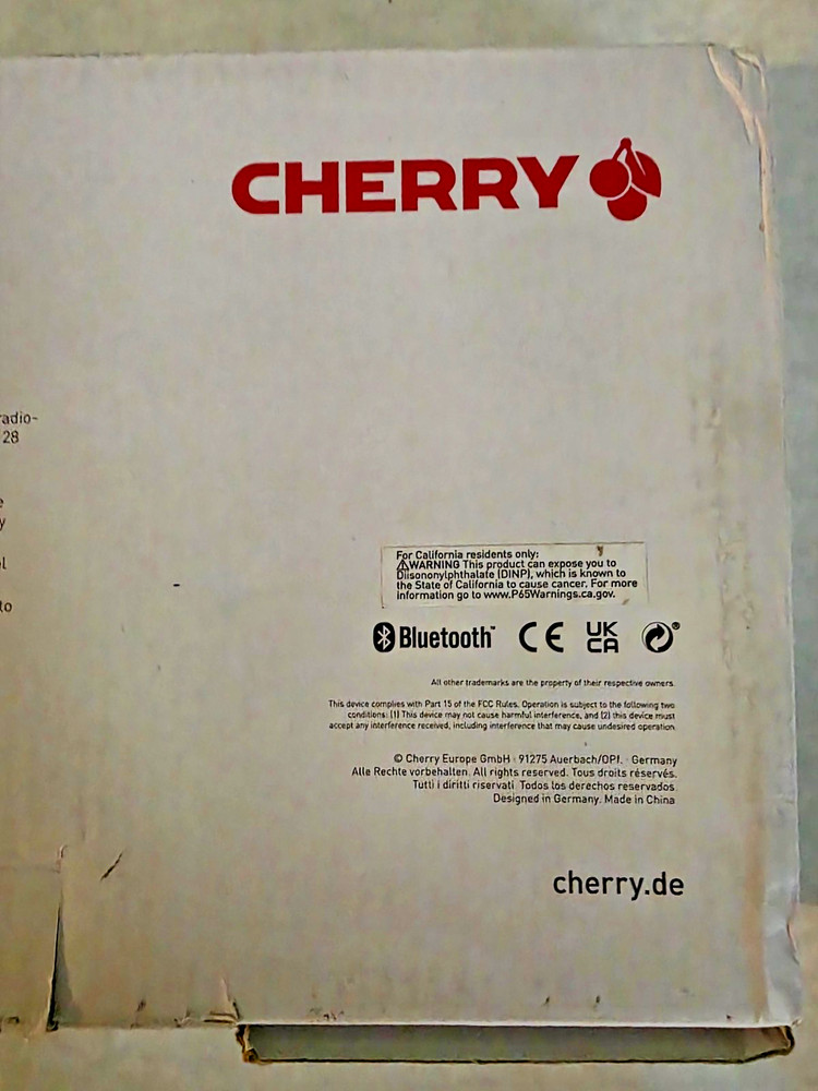 Cherry DW 9100 Slim Rechargeable Wireless Keyboard and Mouse