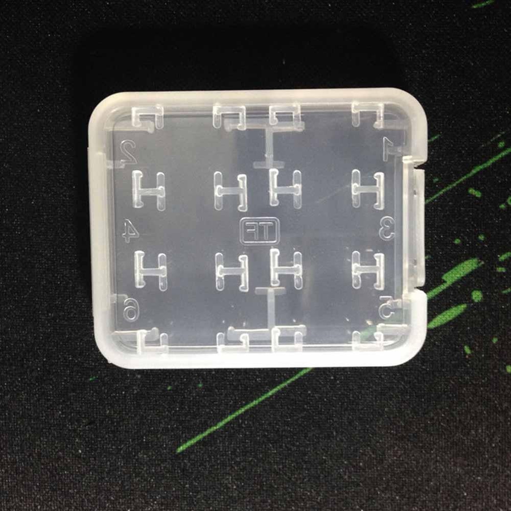 1 PC Protector Holder Micro Box For SD SDHC TF MS Memory Card Storage Case M3H5