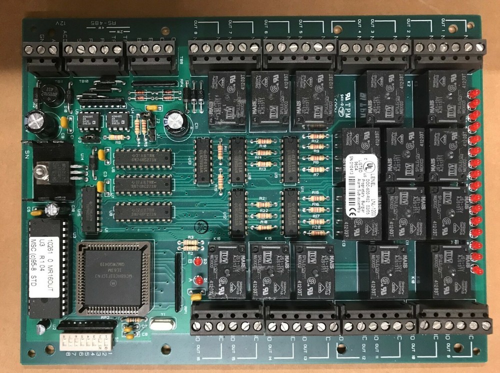 New Lenel LNL-1200 Output Control Module 16 Outputs.