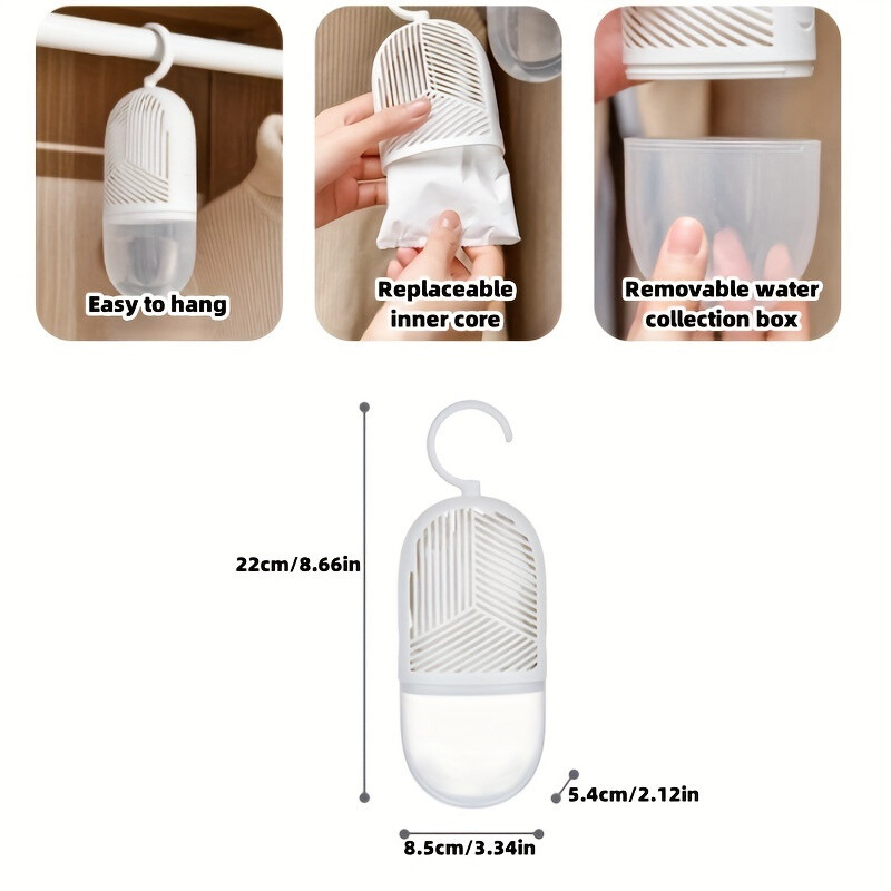 Reusable Absorbent Dehumidifier for Multiple Rooms