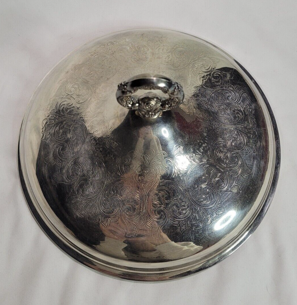 Oneida USA Silver Plated Chafing Dish 4 Piece Set