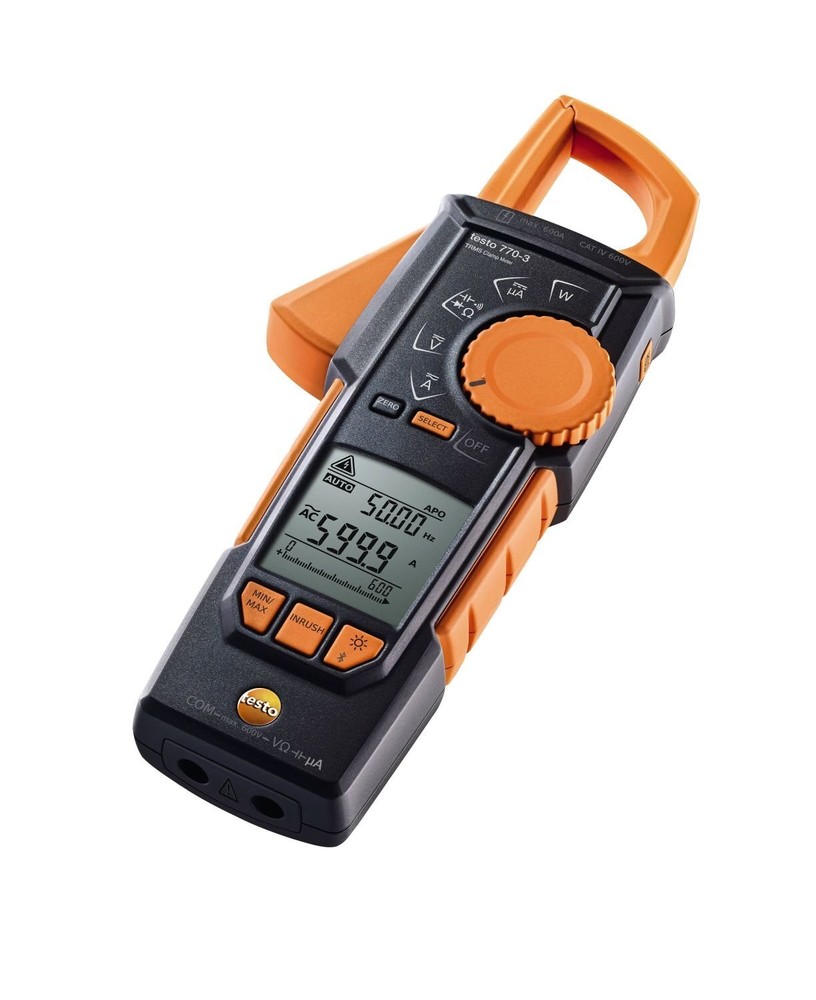 Testo 770-3 Clamp Meter 0590 7703 Improved TRMS Method New
